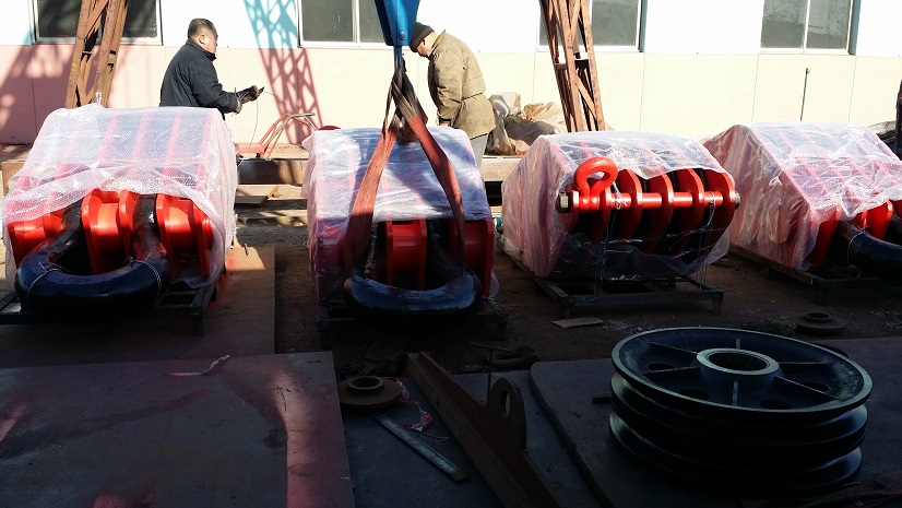 500T5轮滑车